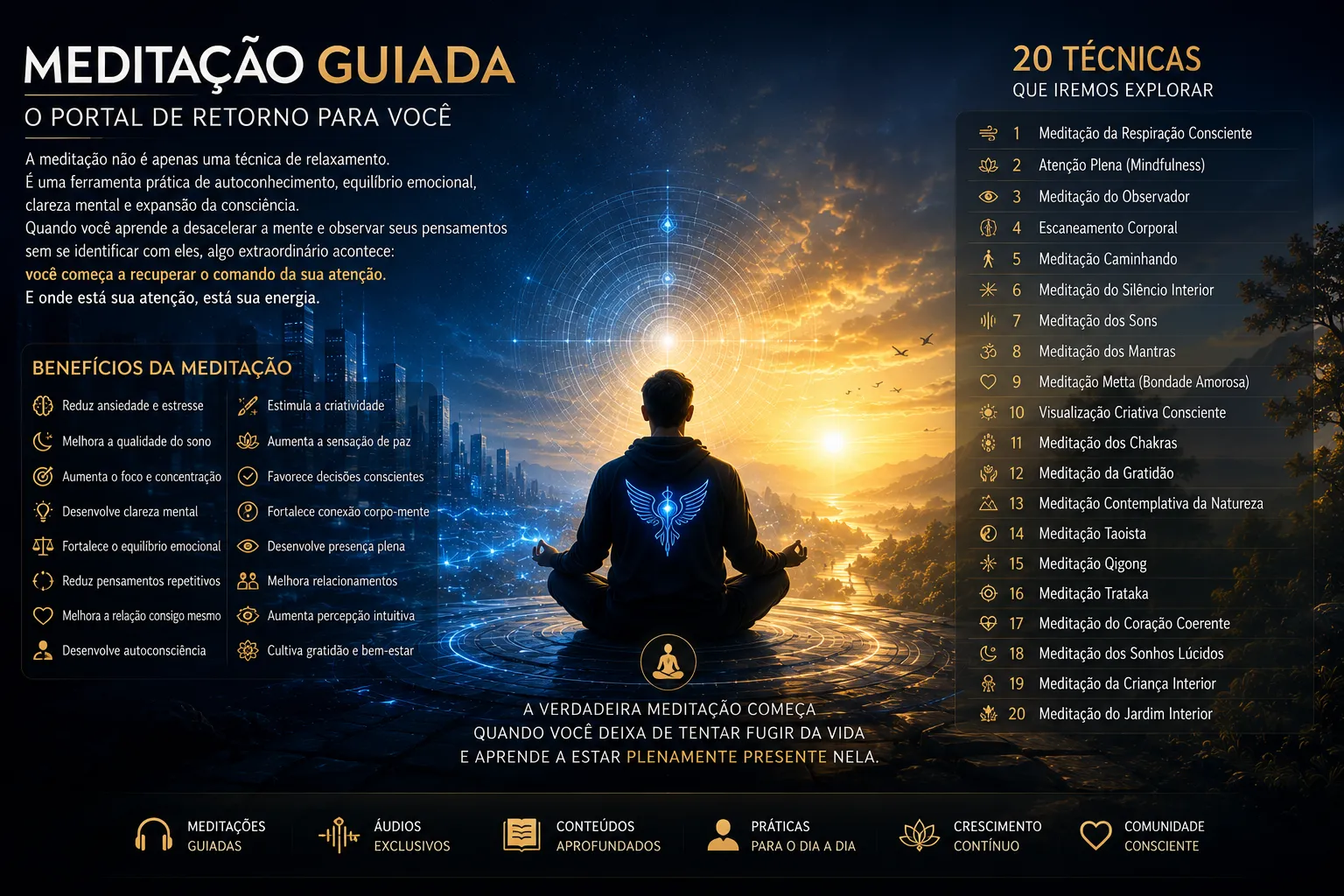 Meditação Guiada: o Portal de Retorno para Você